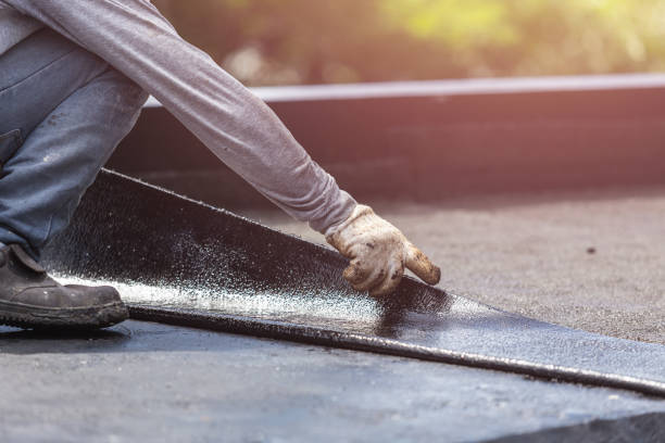 Professional Waterproofing technician working in Quincy, IL